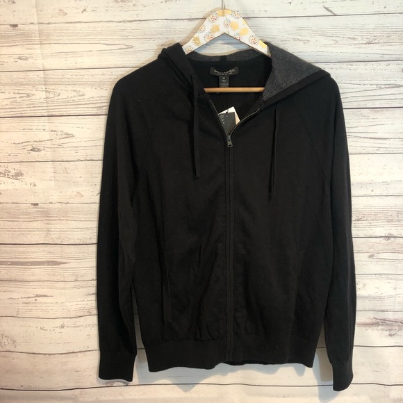 NWT Banana Republic Supima Cotton Hoodie Sweater - Picture 2 of 6